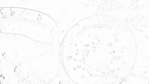 Futuristic concept of cure on molecular level. Stock Footage 113617390