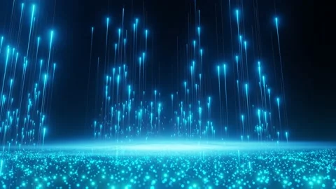 Futuristic concept digital energy data uploading background. Stock Footage 224821271