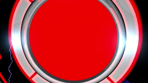 Futuristic core generating energy with a red button 스톡 동영상 338237729