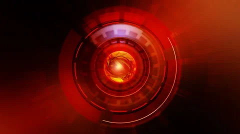 Futuristic core mechanic Stock Footage 53511854