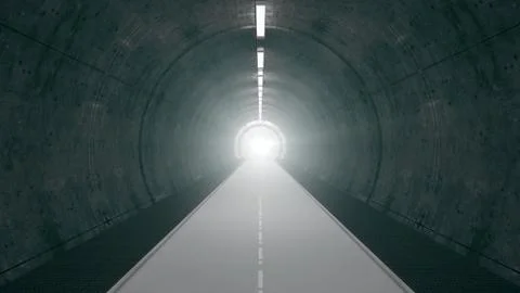 Futuristic corridor Stock Illustration