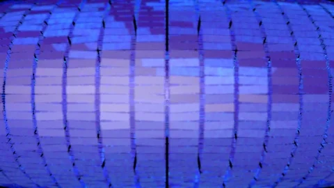 Futuristic Countdown Video stock 74334278