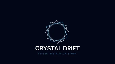 Futuristic crystalline data structure glowing on dark screen backdrop Stock Footage 337655919
