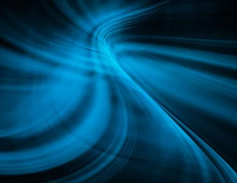 Futuristic Curvy Background Stock Illustration