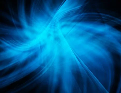 Futuristic Curvy Background Stock Illustration