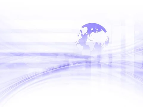 Futuristic Curvy Background Stock Illustration