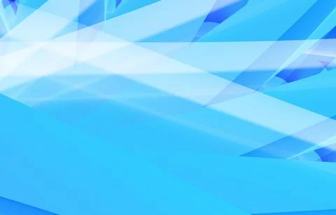 Futuristic cyan blue abstract background with geometric shapes Stock Illustration