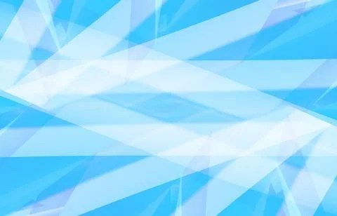 Futuristic cyan blue abstract background with geometric shapes Stock Illustration