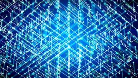 Futuristic cyber background. Stock Illustration