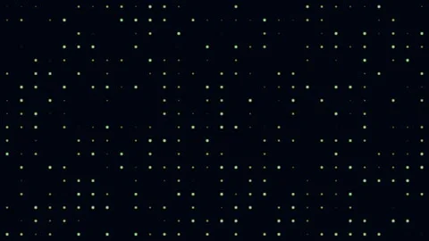 Futuristic Cyber Data Grid with Glowing Purple and Blue Particles Stock Footage 340341227