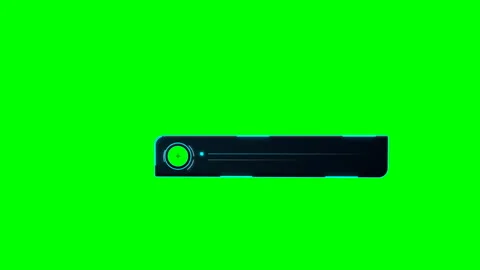 Futuristic Cyber Lower Third Broadcast Name Leiste Overlay Stock-Footage 347273947