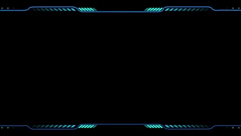 Futuristic cyber technology HUD Elements with loading diagrams modern design Stock Footage 318629522