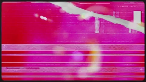 Futuristic Cyberpunk Data Glitch Background Stock Footage 322609825