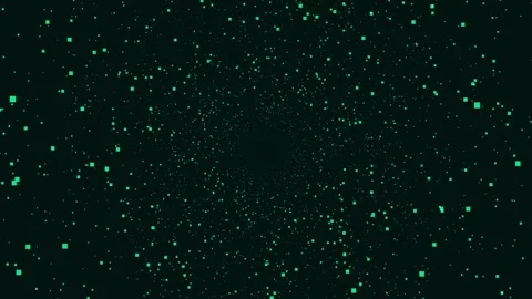 Futuristic Cyberspace Data Particle Vortex Background Stock-Footage 330860704