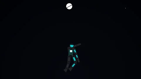 Futuristic Cyborg Performing Super Spike Attack With Energy Burst Stock Footage 340523394