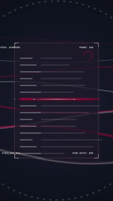 Futuristic Data Analysis Dashboard with Graphs and Charts - Digital Interface Stock Footage 348818099