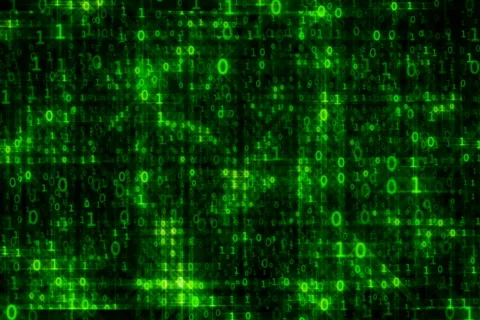 Futuristic data background Stock Footage 591810