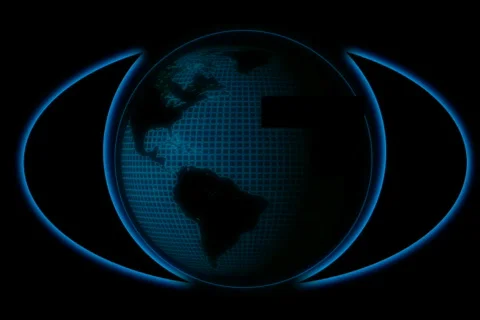 Futuristic data background Video stock 601649