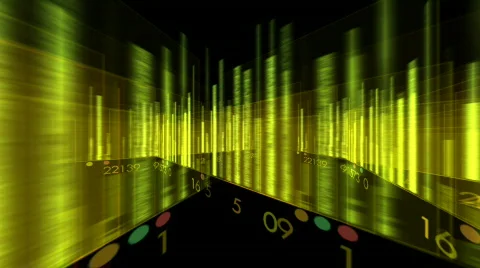 Futuristic data background Stock Footage 609239