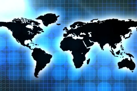 Futuristic data background Stock Footage 723786