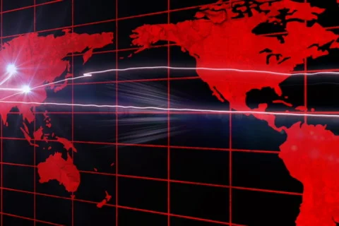 Futuristic data background Stock Footage 723790