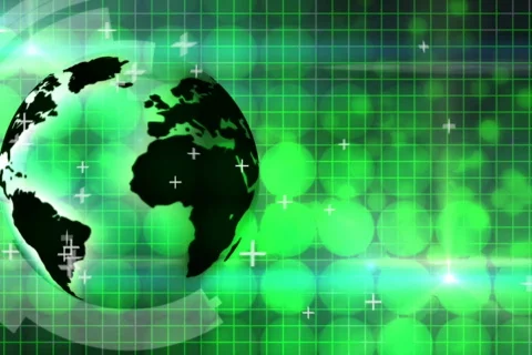 Futuristic data background Stock Footage 723942