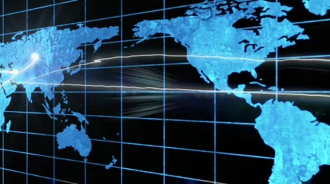 Futuristic data background Stock Footage 724061