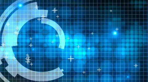 Futuristic data background Stock Footage 731462