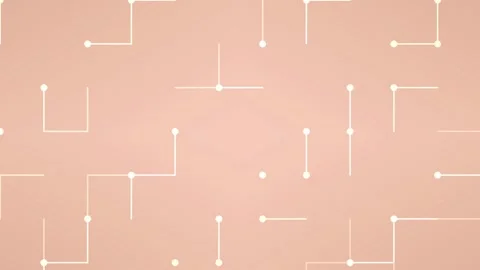 Futuristic data connection network background with glowing nodes and abstra.. Stock Footage 336267893
