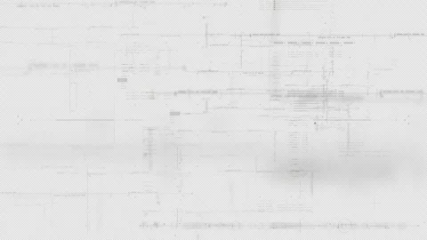 Futuristic Data Matrix HUD-UI Screen Background Template Stock Footage 263411751