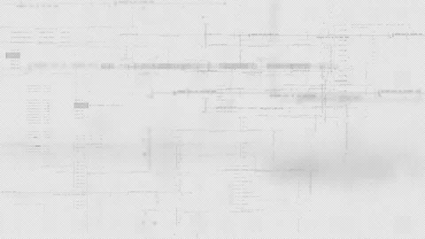 Futuristic Data Matrix HUD-UI Screen Background Template Stock Footage 263413234