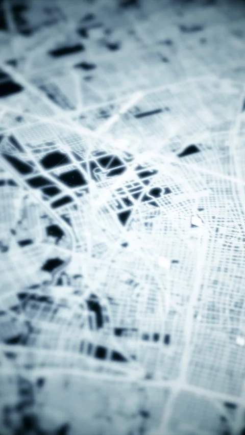Futuristic Data Matrix Simulation Background Vidéo 275338910