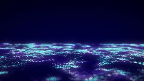 Futuristic data movement in cyberspace Stock Footage 314306943