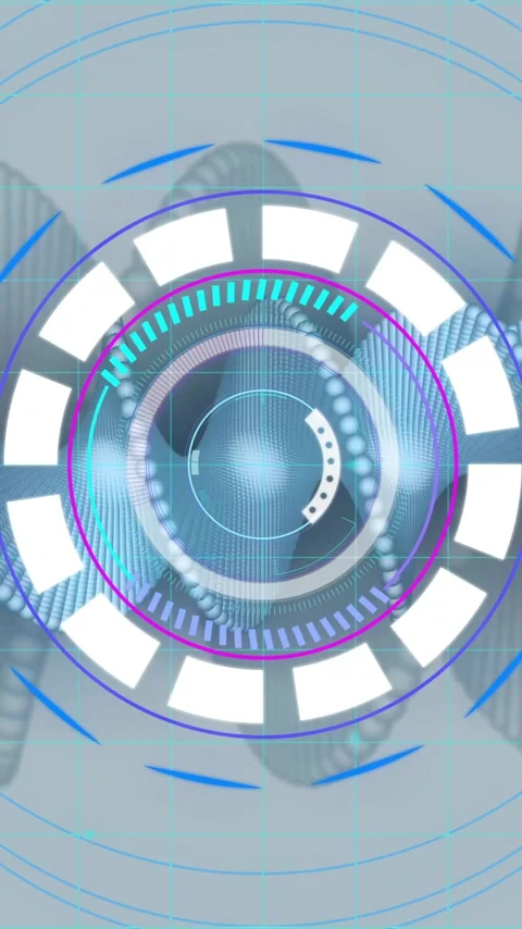 Futuristic data processing animation over digital DNA strand and world map Stock Footage 342034057