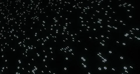 Futuristic data stream, Digital flow. Dynamic pattern with power rays and light. Illustrazione stock