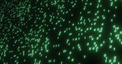 Futuristic data stream, Digital flow. Dynamic pattern with power rays and light. Stock Illustration