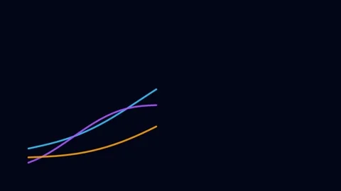 Futuristic data stream visualization, glowing abstract tech connections on .. 스톡 동영상 343633641