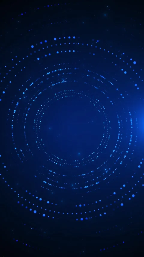 Futuristic data tunnel binary code data streams creating tunnel effect digital Stock Footage 312576319