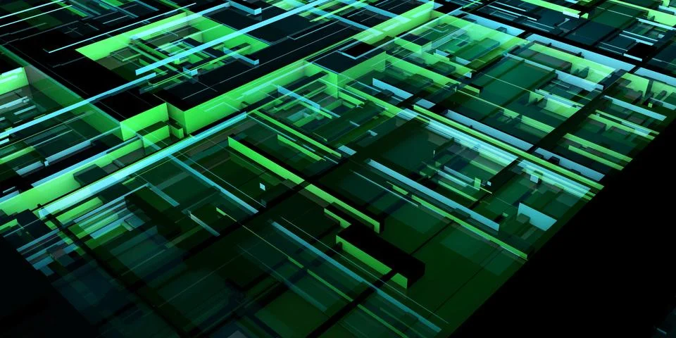 Futuristic Design Stock Illustration