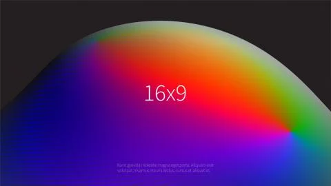 Futuristic design multicolored background. Templates for placards, banners, Stock Illustration
