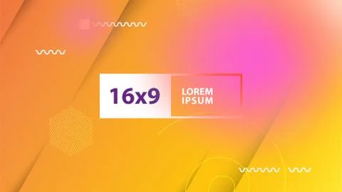 Futuristic design orange background. Templates for placards, banners, flyers, Stock Illustration