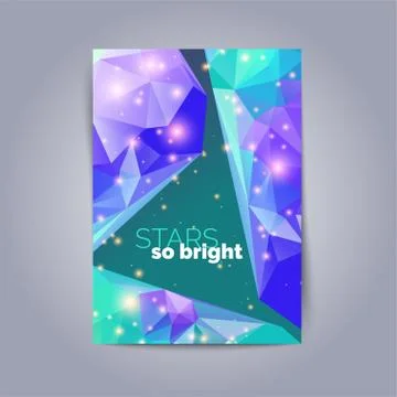 Futuristic design posters. Future geometric design. Abstract cover, business Stock Illustration