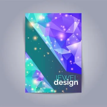 Futuristic design posters. Future geometric design. Abstract cover, business Illustrazione stock