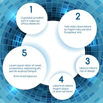 Futuristic Design Template Stock Illustration