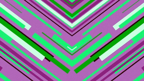 Futuristic digital artwork with moving mirrored lines and shapes. Stock Footage 232806329