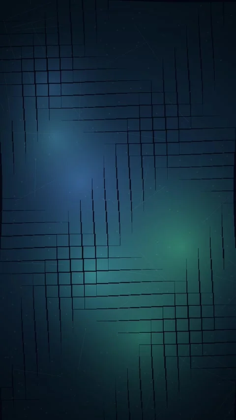 Futuristic digital backdrop: Deep blue geometric pattern with abstract grad.. Stock Footage 345496225