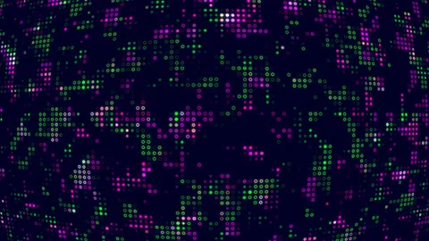  futuristic digital background featuring an abstract binary code pattern Vidéo 330589832