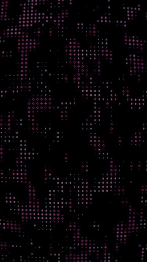 Futuristic digital background. Glowing pink Stock Footage 339903914