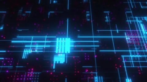 Futuristic digital background イラスト素材