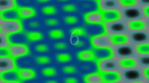 Futuristic digital background with vibrant neon grid pattern and central nu.. Stock Footage 342114644